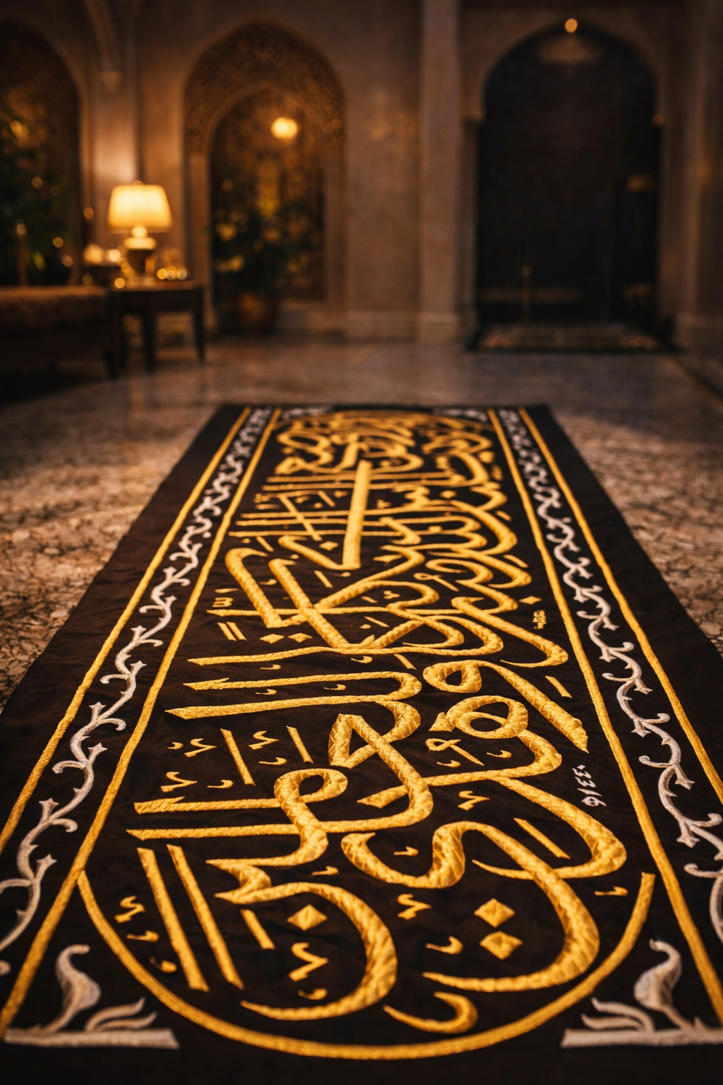 Authentic Kaaba Hizam Belt (Inna Wa Al Bait) – 1440 Hijri | King Salman Era Original Kiswah - Image 2